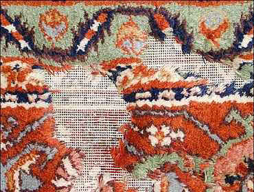 با فرش نخ نما چه کنیم؟