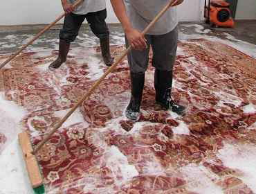 شستشوی شرعی فرش در قالیشویی